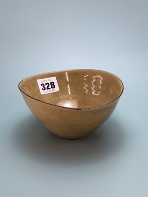 Lot 328 - Lucie Rie with Hans Coper, an olive green...