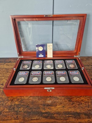 Lot 367 - A Danbury Mint boxed set 'Fifty Year's of the...