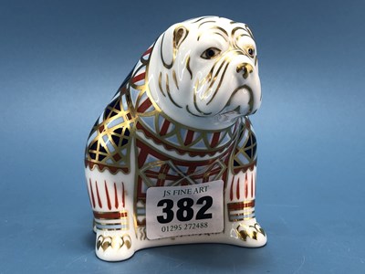 Lot 382 - A Royal Crown Derby paperweight figure of a...