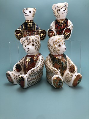Lot 397 - A Royal Crown Derby John Ablitt 'Drummer Bear'...