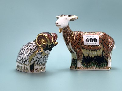 Lot 400 - A 1998 Royal Crown Derby paperweight figure...