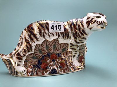 Lot 415 - A 1994 Royal Crown Derby figure of a 'Bengal...