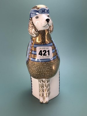 Lot 421 - A 1989 Royal Crown Derby figure of a 'French...