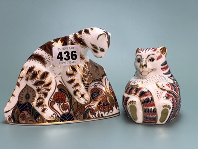 Lot 436 - A 1995 Royal Crown Derby figure of a 'Bengal...