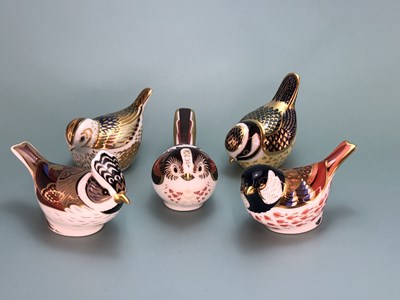 Lot 437 - A 1999 Royal Crown Derby 'Firecrest', a 2001...