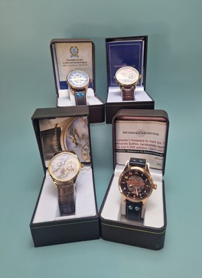 Lot 444 - Four circa 2018 Bradford Exchange cased...