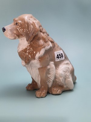 Lot 458 - A Royal Copenhagen figure of a seated...