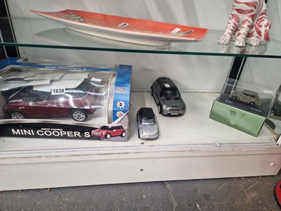 Lot 1639 - Nikko, Kinsmart and Kyosho Mini Cooper models...