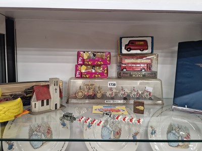 Lot 1730 - A boxed 1977 silver jubilee coach and horses,...