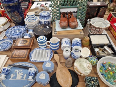 Lot 1759 - Spode's  Italian pattern, Cornish and jasper...