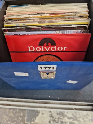 Lot 1771 - Approximately 40 45rpm records: punk, new wave...