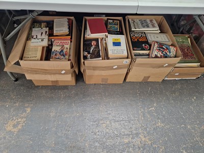 Lot 1795 - Books: novels, biographies, text books, etc