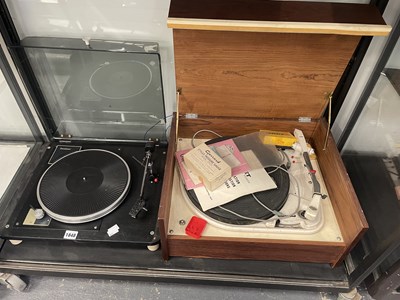 Lot 1848 - A Garrard and a Conoisseur turntable