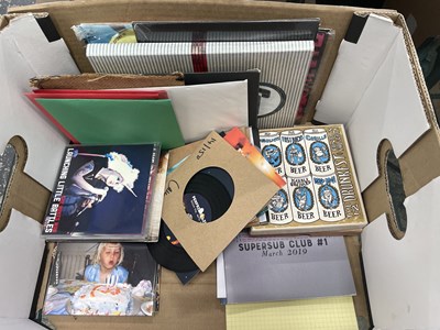 Lot 1864 - Various CD and 7" record packages: Half Rack,...