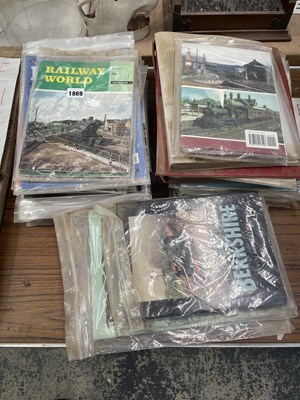Lot 1869 - Railway magazines and publications