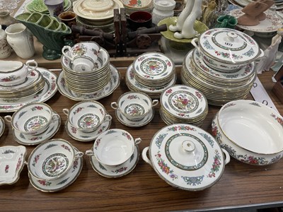 Lot 1872 - A Paragon Tree of Kashmir pattern dinner set