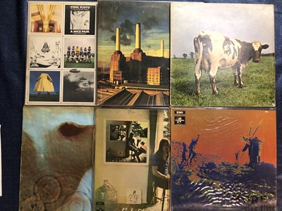 Lot 3 - Pink Floyd – 6 LP Records: Meddle 1st Pressing...