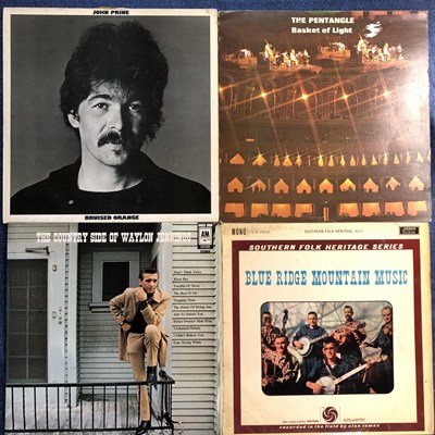 Lot 23 - Folk/Country/Americana – 17 LP Records: John...