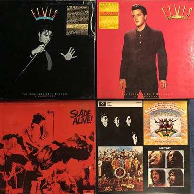 Lot 40 - Rock/Pop – 17 LP Records & 7 Boxsets: Elvis...