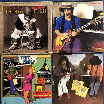 Lot 43 - Frank Zappa – 11 LP Records 2 Boxsets & 2...