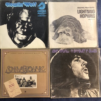 Lot 52 - Blues/Blues Rock – 19 LP Records: Howlin’ Wolf...