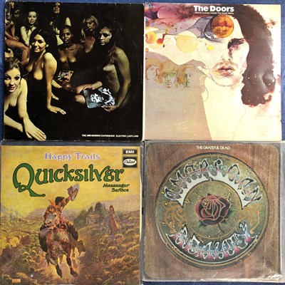 Lot 59 - American Rock – 28 LP Records: Jimi Hendrix –...