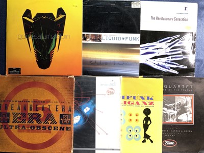 Lot 61 - Drum & Bass – 7 LP records & Sets: Goldie –...