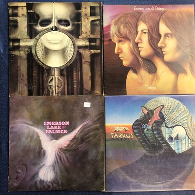Lot 80 - Emerson, Lake & Palmer - 12 Record Albums: 1st...