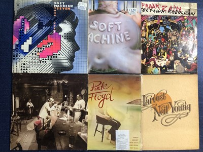 Lot 89 - Rock/Prog – 6 LP Records: Soft Machine – Six &...
