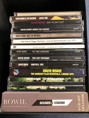 Lot 112 - David Bowie - Unofficial releases - 13 CDs:...