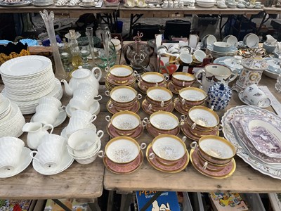 Lot 1890 - A Wedgwood white dinner and tea set, New...