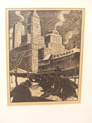 Lot 551 - Claire Leighton (1898-1989). Woodcut, titled...