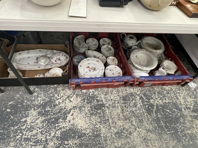 Lot 1900 - A Pirkenhammer floral porcelain dinner set,...