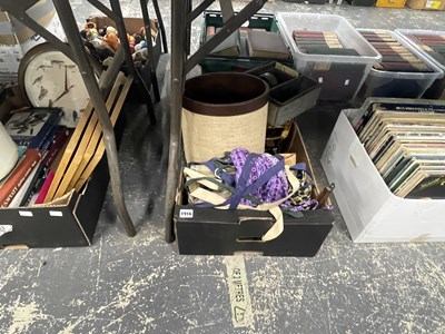 Lot 1916 - Domestic wares, ice buckets, table lamps, a...