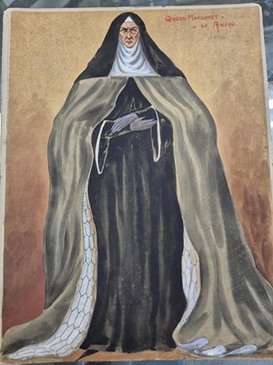 Lot 563 - Early 20th century school. A group of six...