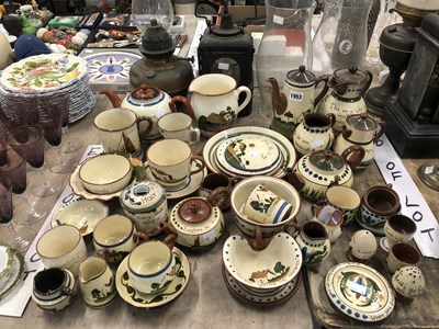 Lot 1953 - A collection of Watcombe and Torquay slip...