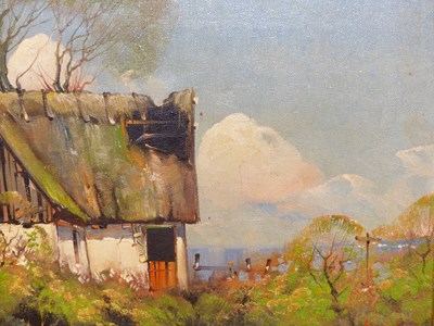 Lot 570 - Soren Edsberg (1945-2021) A ruined rural...