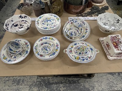 Lot 1987 - Masons Ironstone to include Regency pattern...