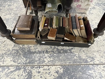 Lot 1988 - Leather bound and other books to include...