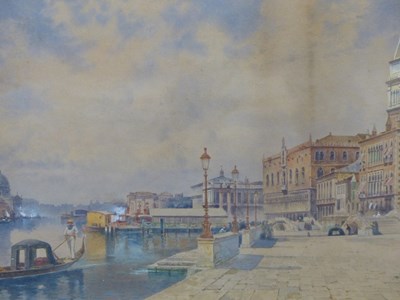 Lot 577 - G Carelli ( early 20th century) Rive Degli...