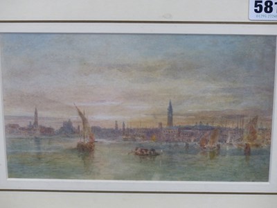 Lot 581 - Edward Angelo Goodall. (1819-1908) Venice,...