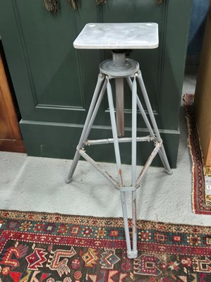 Lot 860 - An Alec Tiranti grey metal modelling stand...