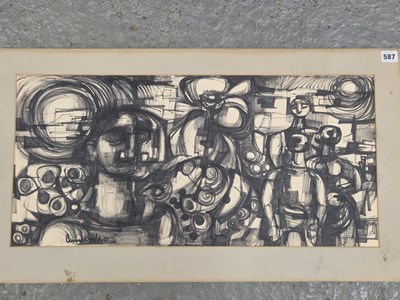 Lot 587 - Campbell * (mid-20th century cubist school)...
