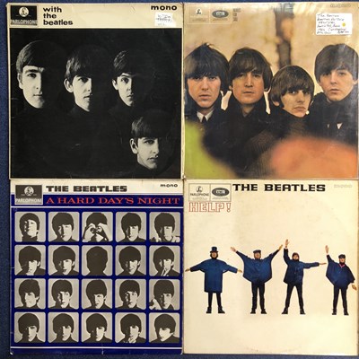 Lot 119 - The Beatles - 4 x Mono 1st Pressing LP Records:...
