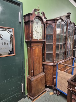 Lot 914 - A 19th-century mahogany long-cased clock by...