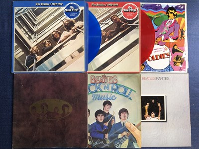 Lot 123 - The Beatles - 6 x LP Record Compilations - The...