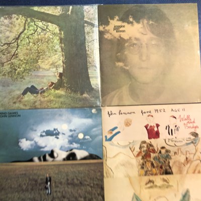 Lot 124 - John Lennon / Yoko Ono - 12 LP Records; John...