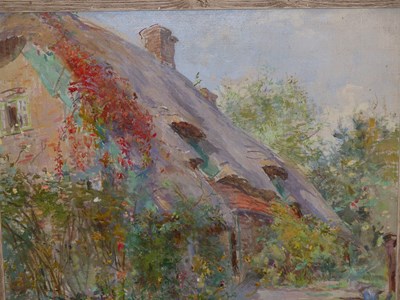 Lot 594 - Kate Elizabeth Olver. (1881-1960) A country...