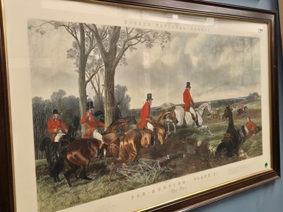 Lot 536 - "Fores National Sports" A set of four large...