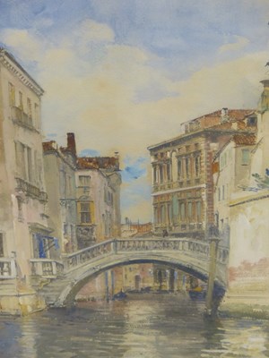 Lot 604 - Jules Lessore (1847-1892) "Venice, July'76"...